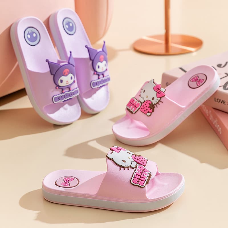 Novos sapatos infantis genuínos primavera verão dos desenhos animados meninos meninas interior ao ar livre sola macia an