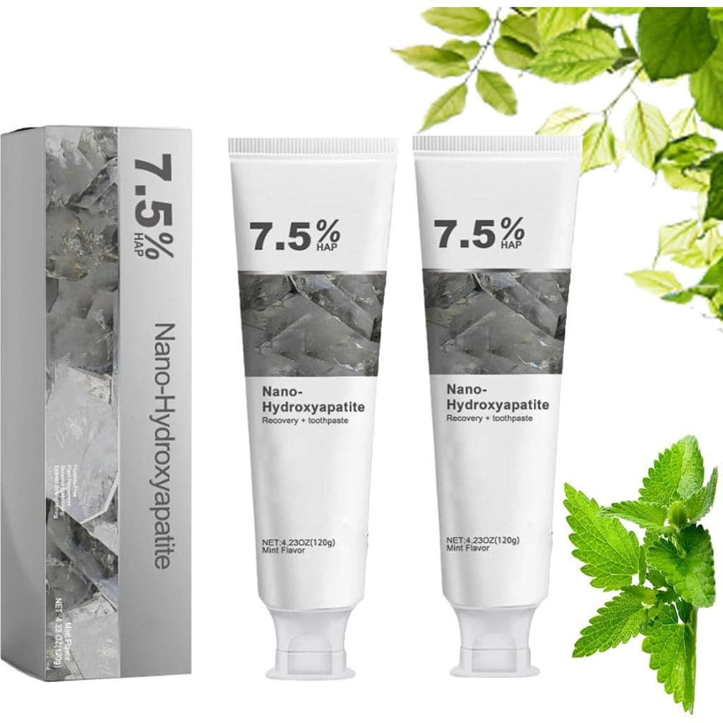 Pasta de Dente Rovaxz, Pasta de Dente Rovaxz Nano Hidroxiapatita, Limpeza Profunda, Hálito Fresco para os Dentes, Suave