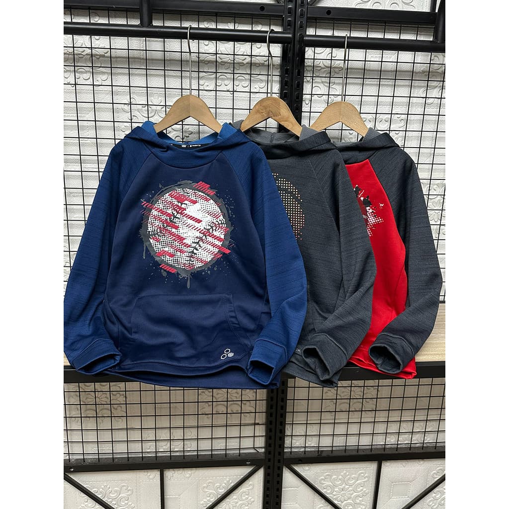 Comércio exterior pedido Original roupas infantis meninos moletom esportivo forro de lã estilo outono top com capuz médi