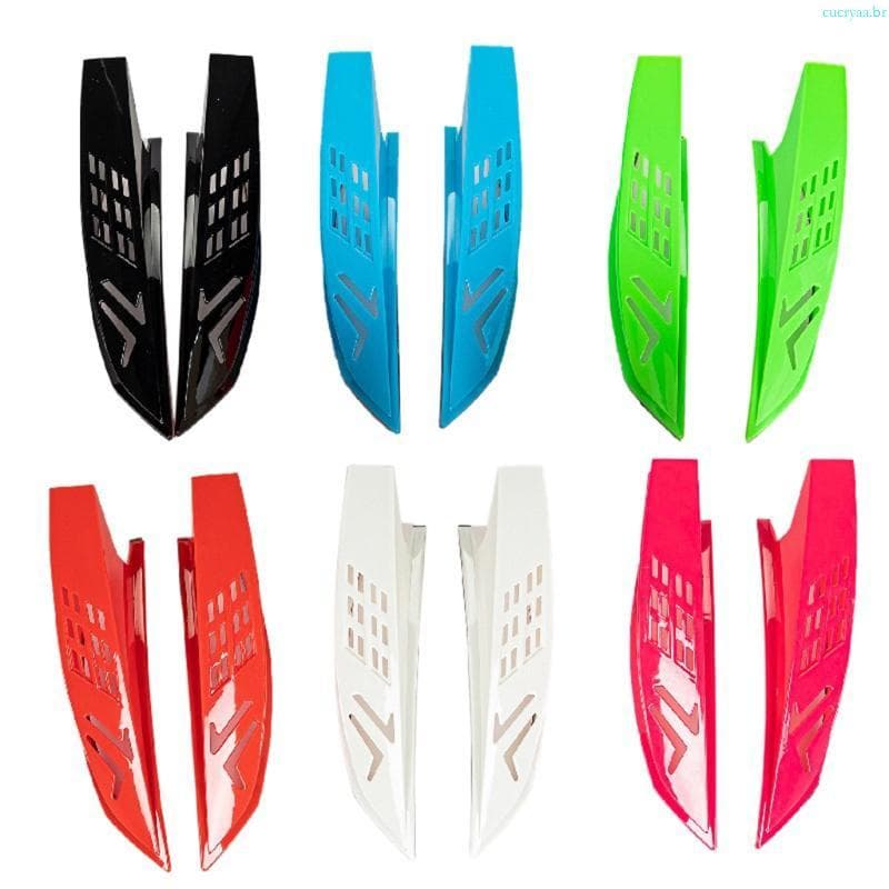 Cucrya 2 Peças Capacete Moto Chifre Fofo Neve Adesivo Buzina Decorativa