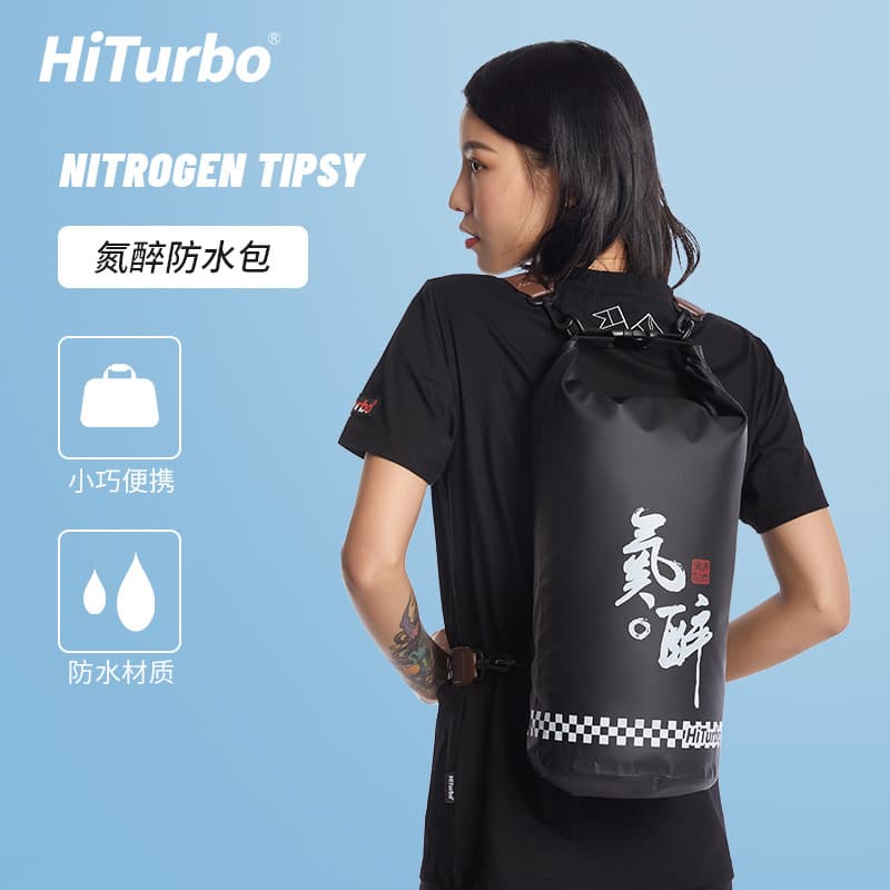 HiTurbo saco à prova dwaterproof água nitrogênio bêbado seco molhado separação balde de armazenamento saco das mulheres