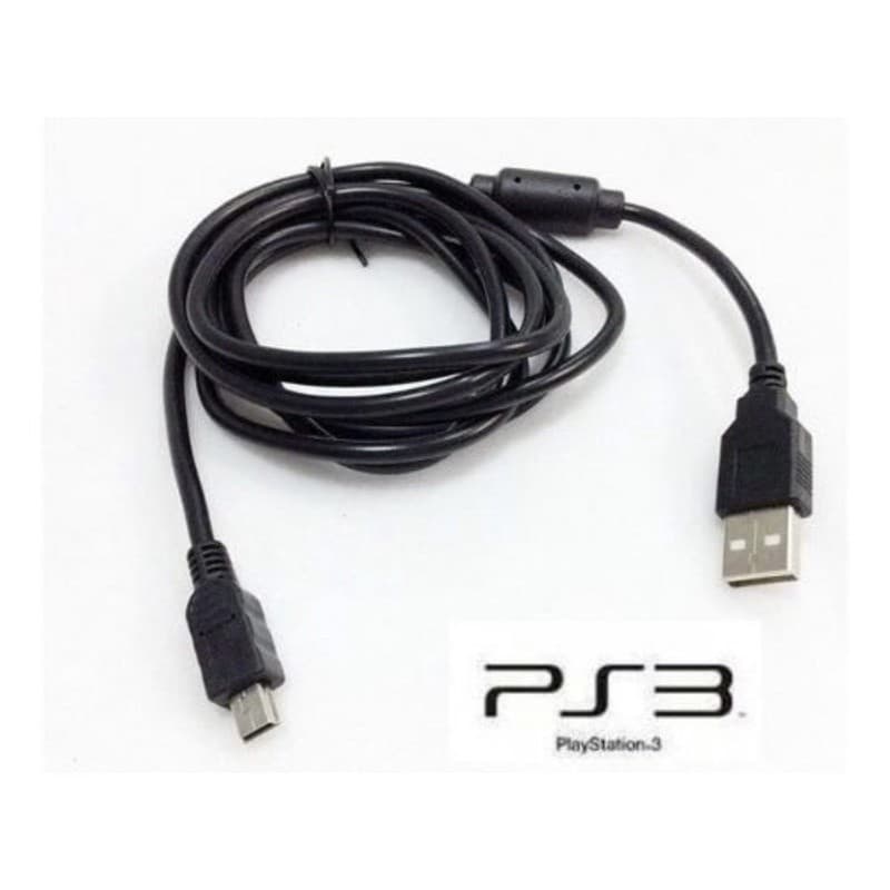 Cabo Usb P/carregar Controle Playstation3 Ps3 - 1,5 Metros SA