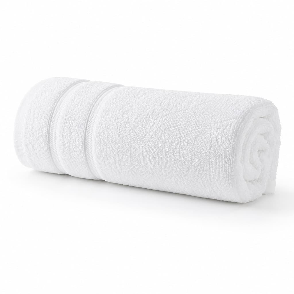 Toalha de Banho Teka Mônaco Profiline Branca 70x135cm Alta Absorção Hotel 380g/m²