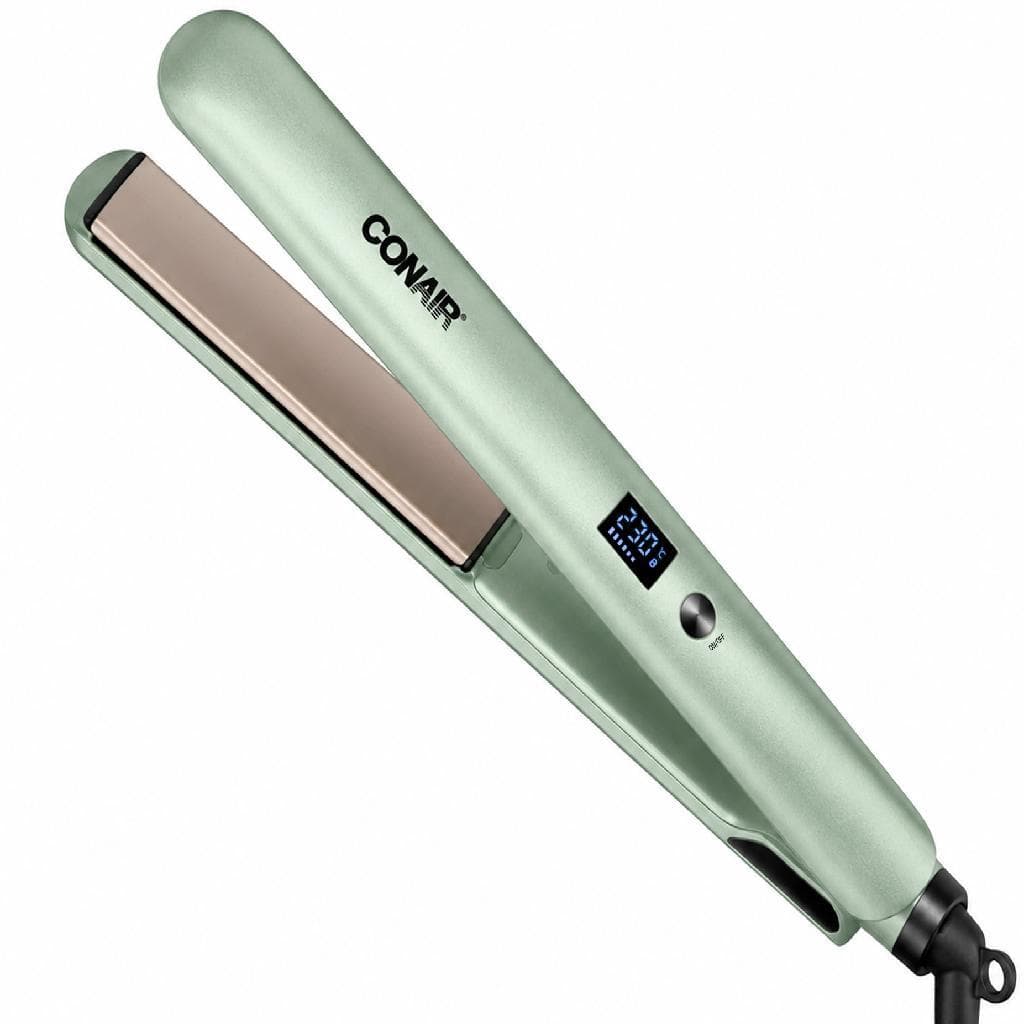 Prancha De Cabelo Chapinha Bivolt 127/220v Digital Infusion Abacate E Coco Conair