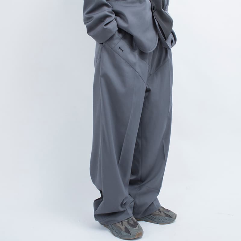 Streamlet.chen : Calças/Tendência Nacional Design Original Estrutura De Nó De Linha Ming Terno Casual Solto