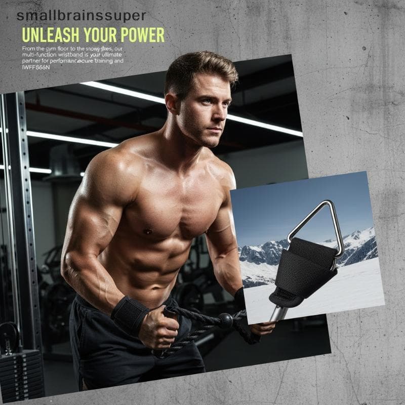 Pulseira De Fitness Para Levantamento De Peso , Alça Ajustável Máquina De Cabo , Suporte Durável , Pull Ups , Academia ,