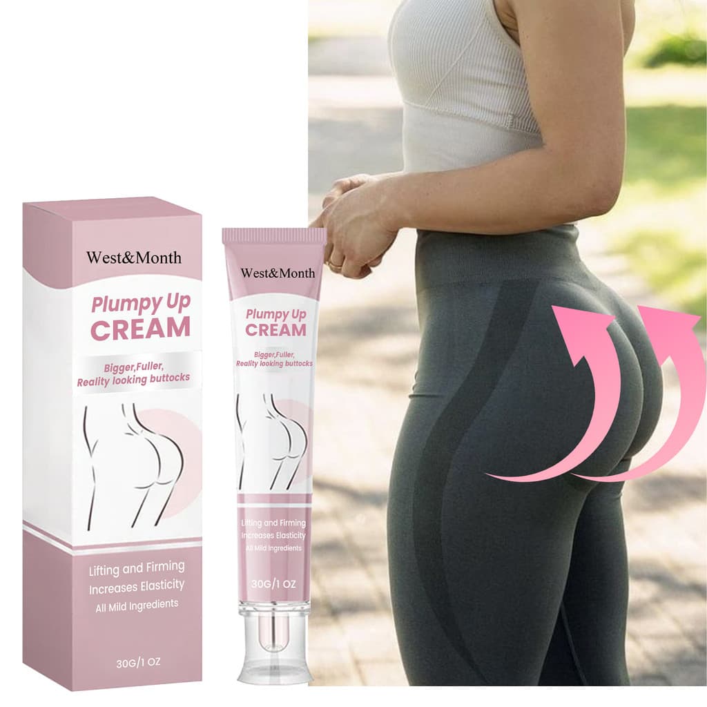 Creme Firmador para Glúteos 5XVH, Creme de Beleza para Massagem e Realce da Curva Corporal