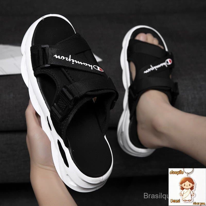Sandália De Praia Masculina Champion Com Pedal U8LB
