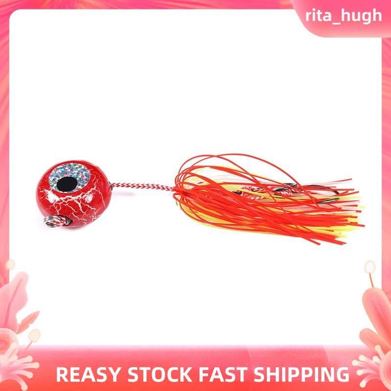 Iscas De Jigging Com Saia De Borracha , Pingente De Isca De Chumbo , Pesca Marítima , Disponível Em 80g