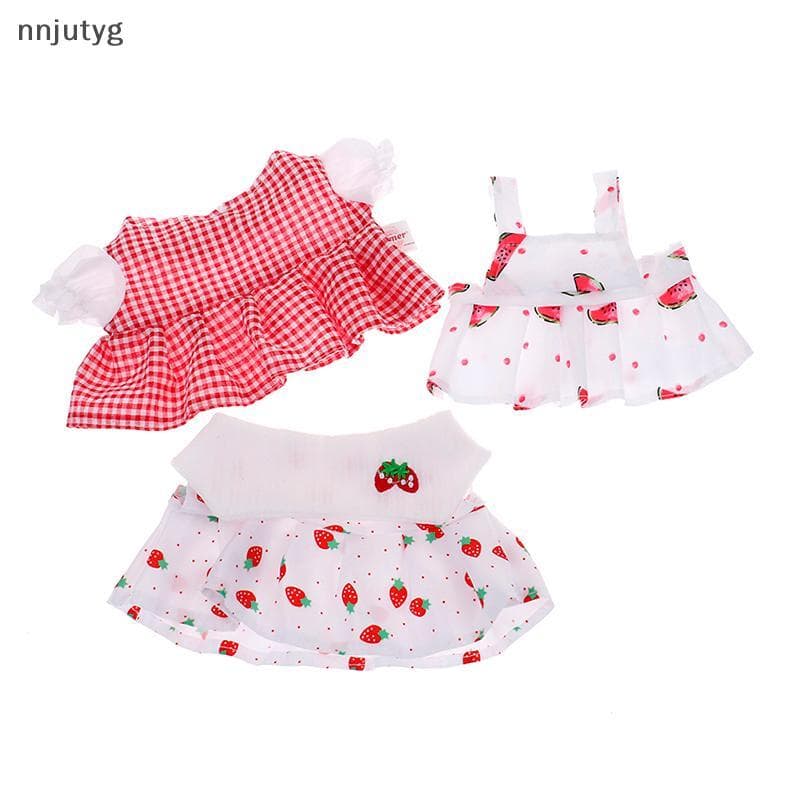 1PC Roupas De Boneca Vestido Óculos Sacos Para 30cm Du Bonecas De Pelúcia Acessórios