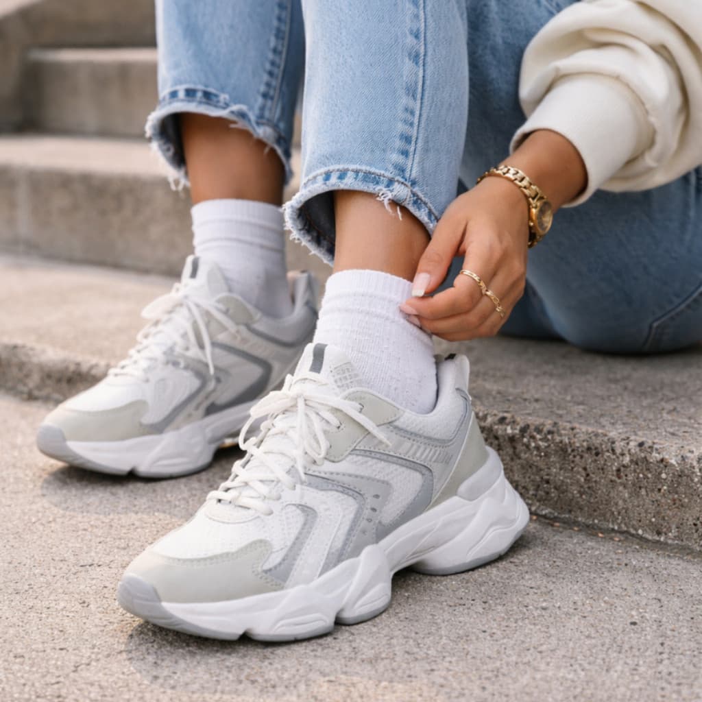 Tênis Feminino Ramarim Esportivo Casual  College Caminhada Plataforma Confortável Original