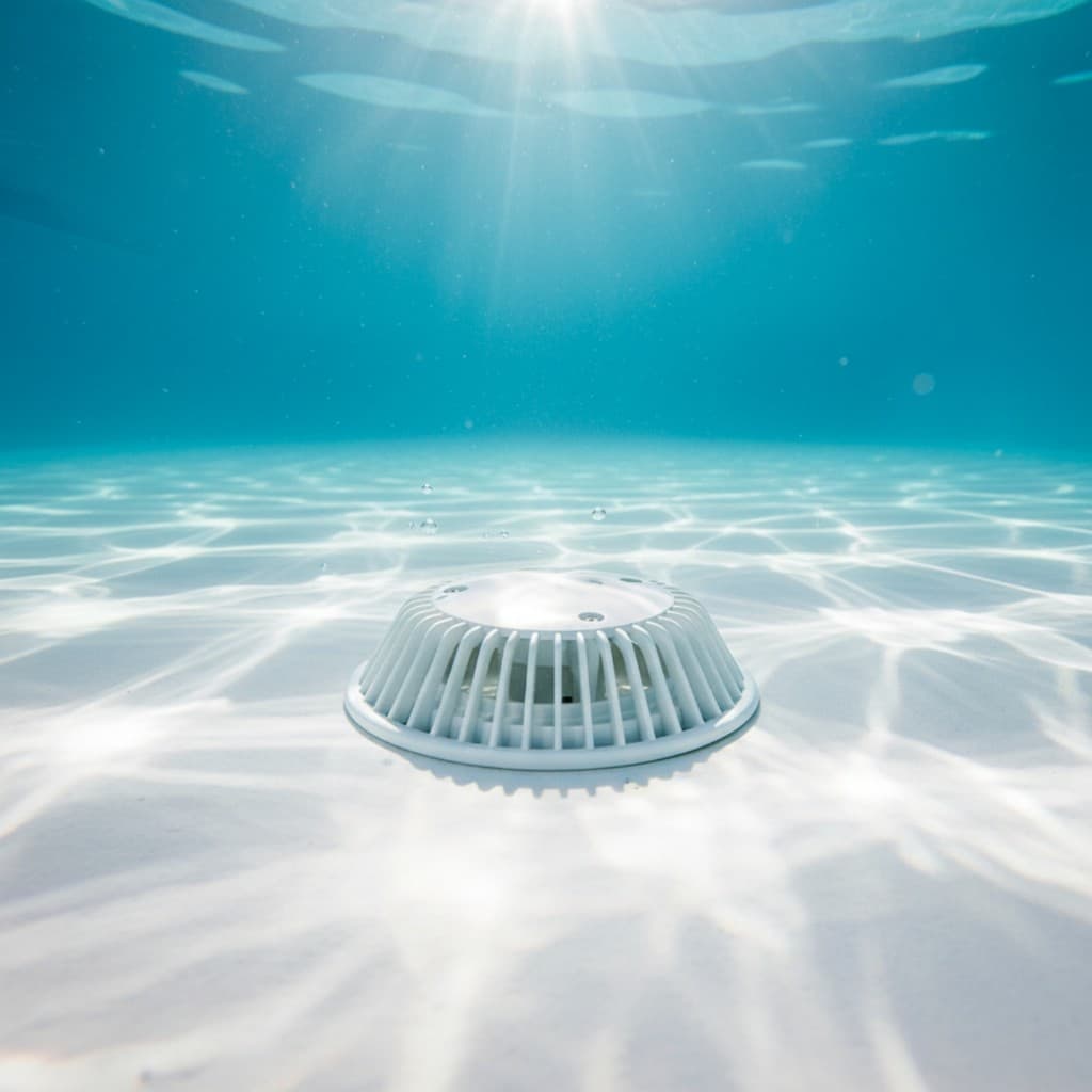 Encaixe De Retorno De Piscina Com Grade Fenda Removível Entrada Resistente À Corrosão Perfil Elegante Para Piscinas