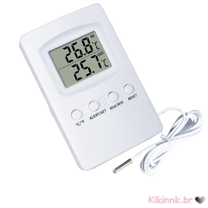 Medidor Temperatura Para Valores Registros Monitoramento Interno E Externo