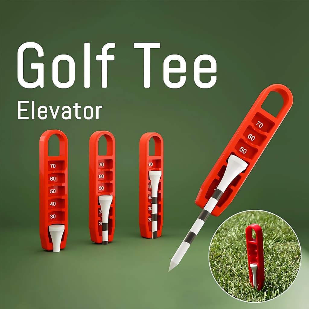 Novo criativo levantador de assento de golfe impressão 3D ornamentos brinquedos de presente para amantes de golfe