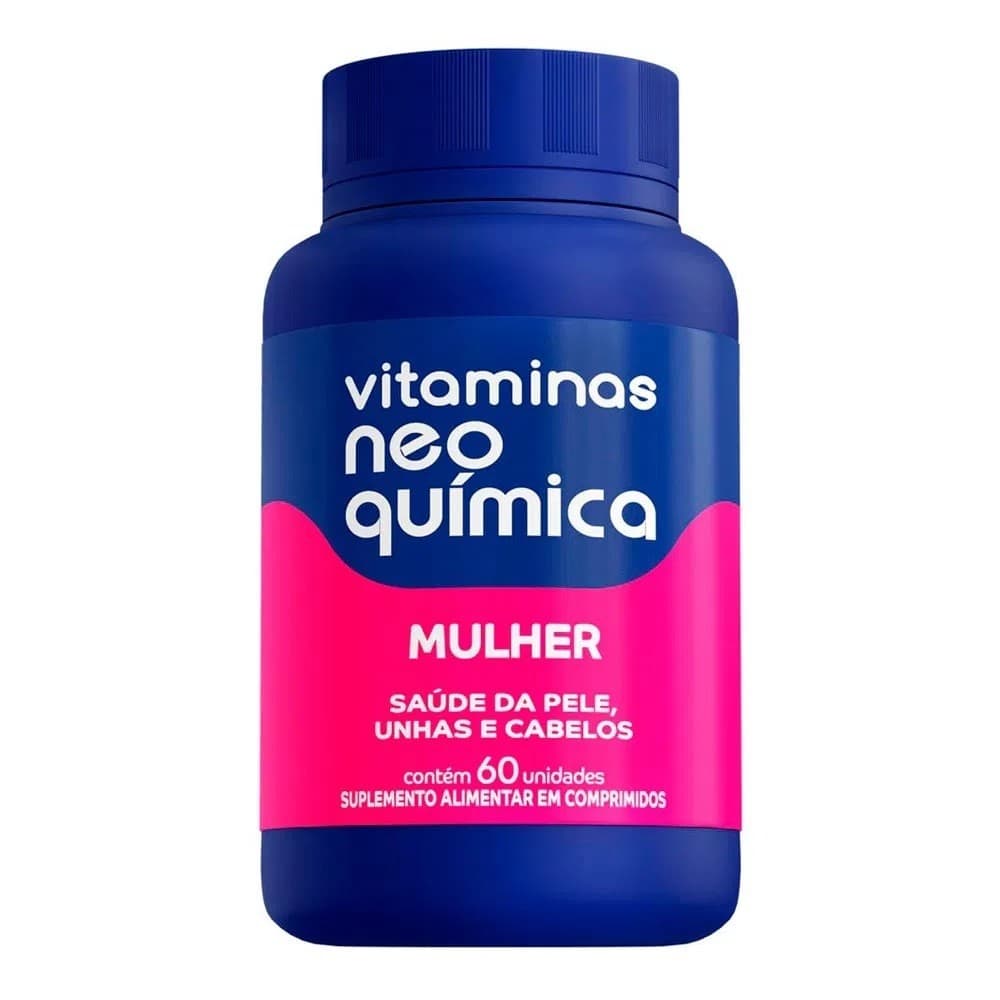 Vitamina Mulher Neo Química 60 Cápsulas Suplemento Alimentar Vitaminas e Minerais
