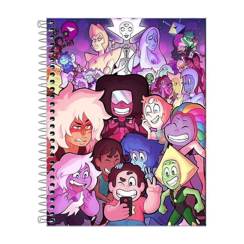 Caderno Steven Universo 1 Matéria 80 Folhas