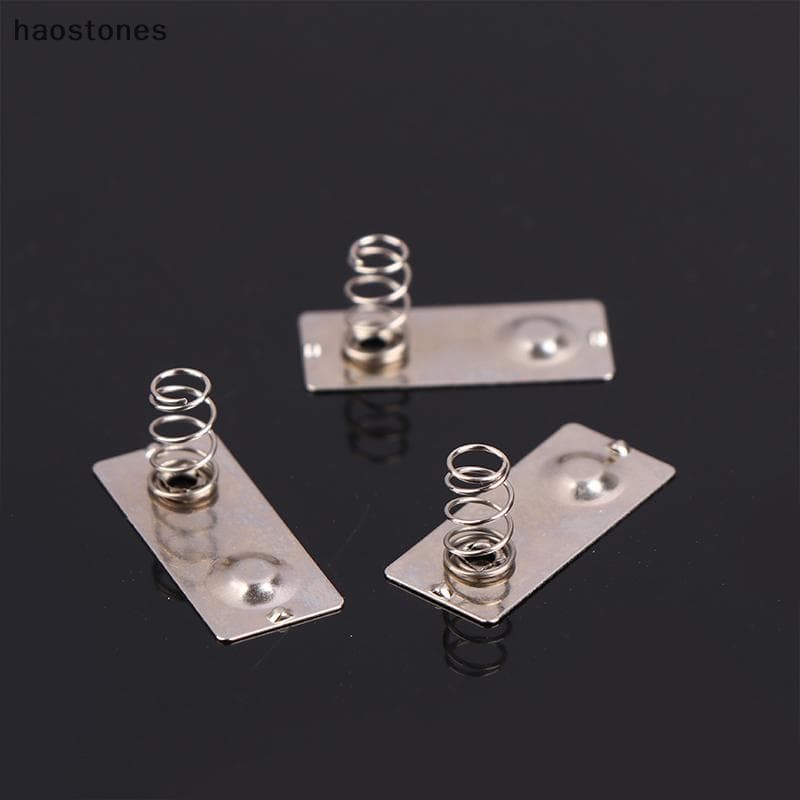 10 Unidades 27x11.6mm Bateria AA Placa De Contato De Mola De Conversão Negativa Positiva Para A De 5a