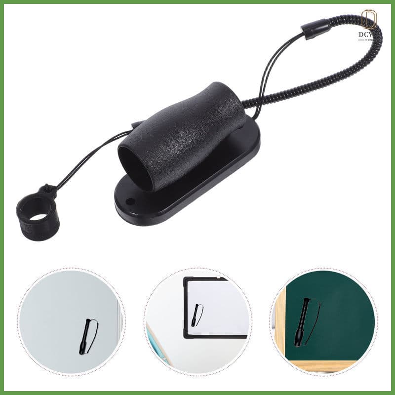 Trela De Caneta Stylus : Corda De Mola Anti-Perda Com Base De Fixação Para Marcadores De Quadro Branco E Canetas Touchsc