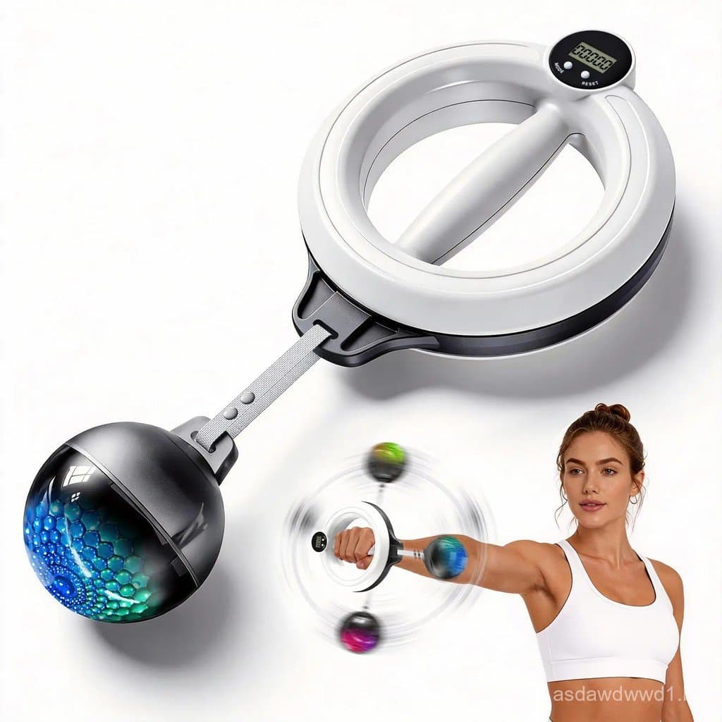 Merach360 ° Treinador Rotativo de Punho e Antebraço para Homens e Mulheres, Ferramenta de Fortalecimento da Parte Superi