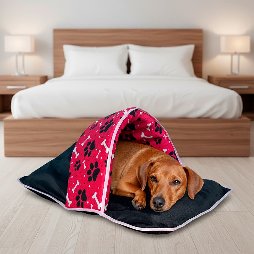 Saco de Dormir Pet Impermeável Téo Avulso Azul