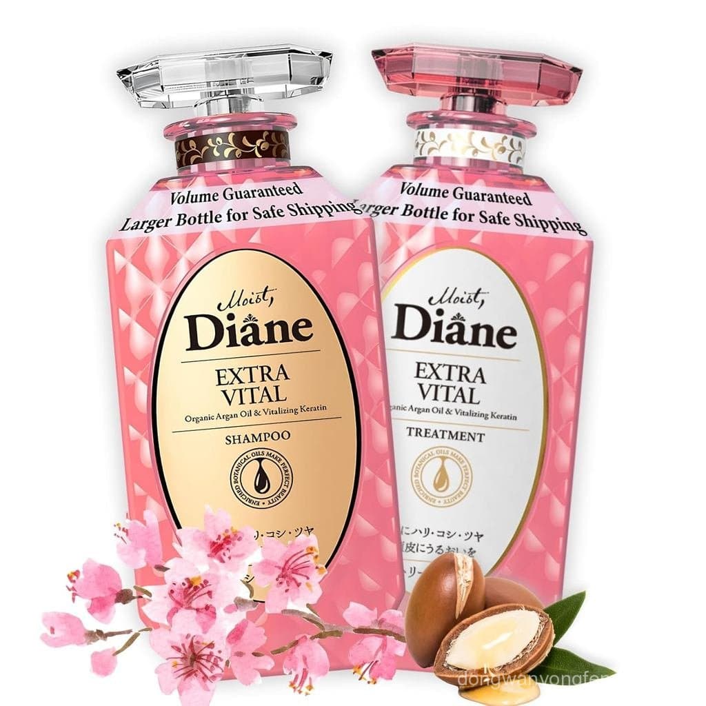 Shampoo e Condicionador de Queratina Moist Diane para Mulheres e Homens, Conjunto de Shampoo e Condicionador para Cabelo