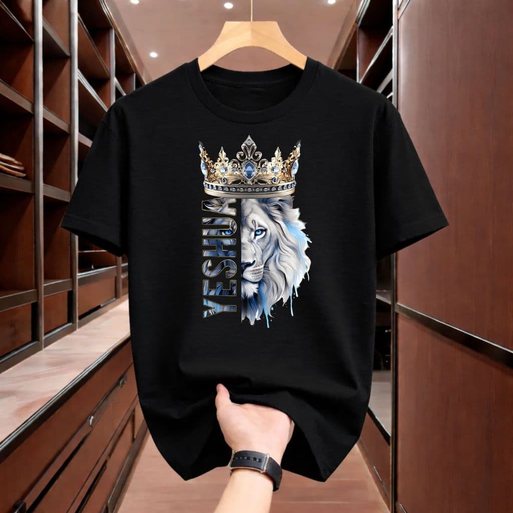 Camiseta Premium Básica Estampa Yeshua T-shirt Camisa 100% Algodão treino e dia adia