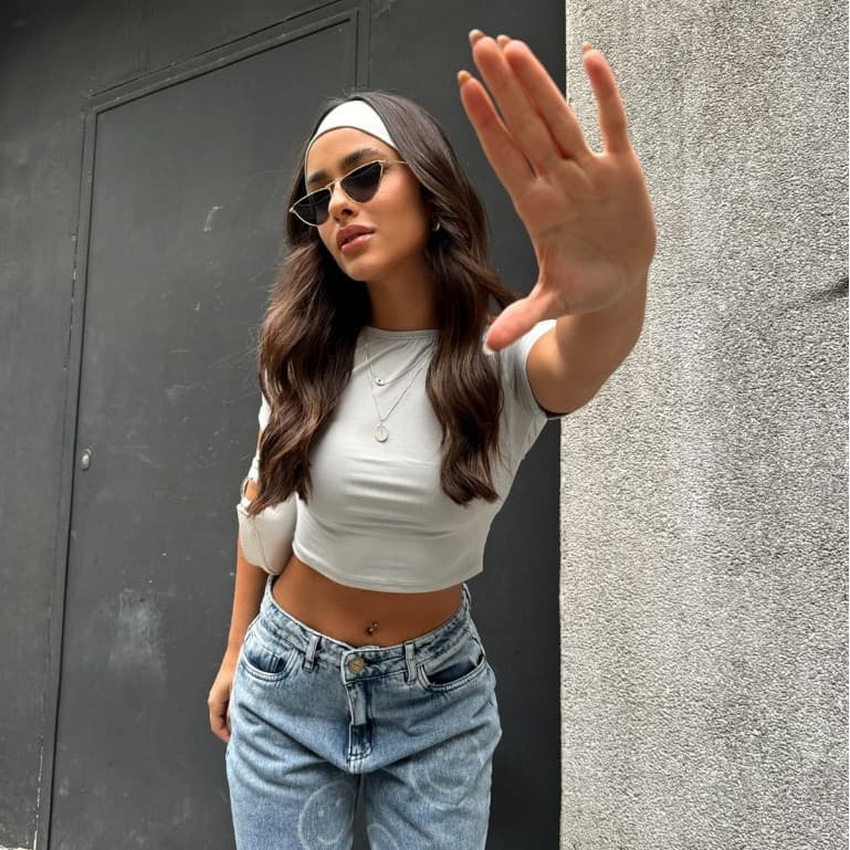 Cropped Feminino Ajustado Suplex Premium Confortável Moderno Festa Elegante Fashionista