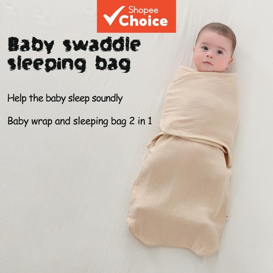 Saco De Dormir De Gaze Para Bebê , Cobertor De crepe De Algodão Puro , Adequado Berços , Primavera , Outono E Inverno ,