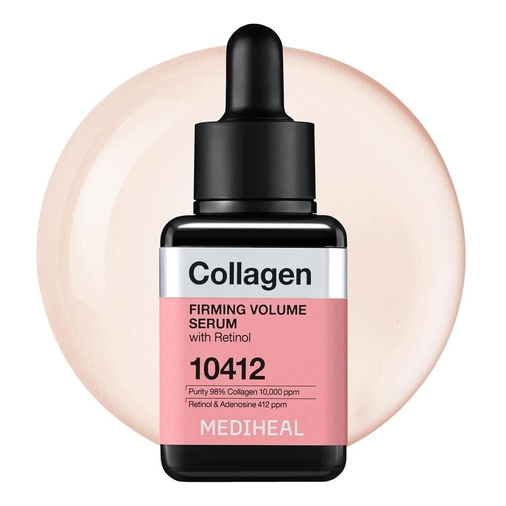 Sérum Firmador e Preenchedor Mediheal com Retinol 1.35 fl oz - Maquiagem para de Vidro Coreana, Antirrugas, Cuidado
