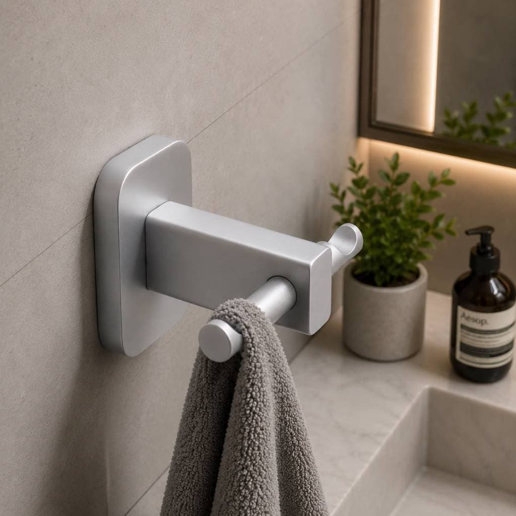 Gancho Peças Inox Acessórios Banheiro Lavabo Aço Inox 304 Para Toalha, Bolsas e Roupas
