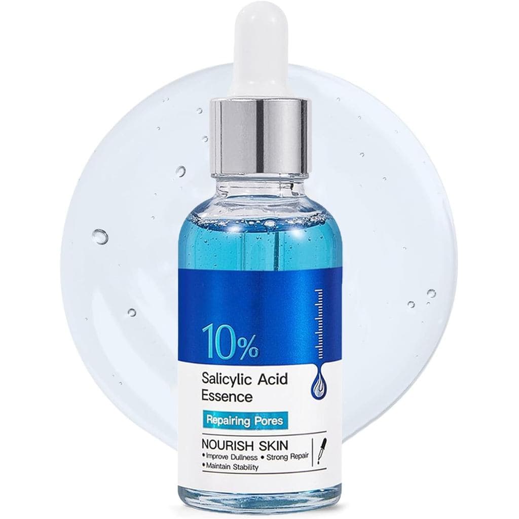 SaliyliAid Solução 10%, SaliyliAid Original Puro, Sérum Esfoliante Suave para Outros e Mais Leve para Todos os Tipos 30M