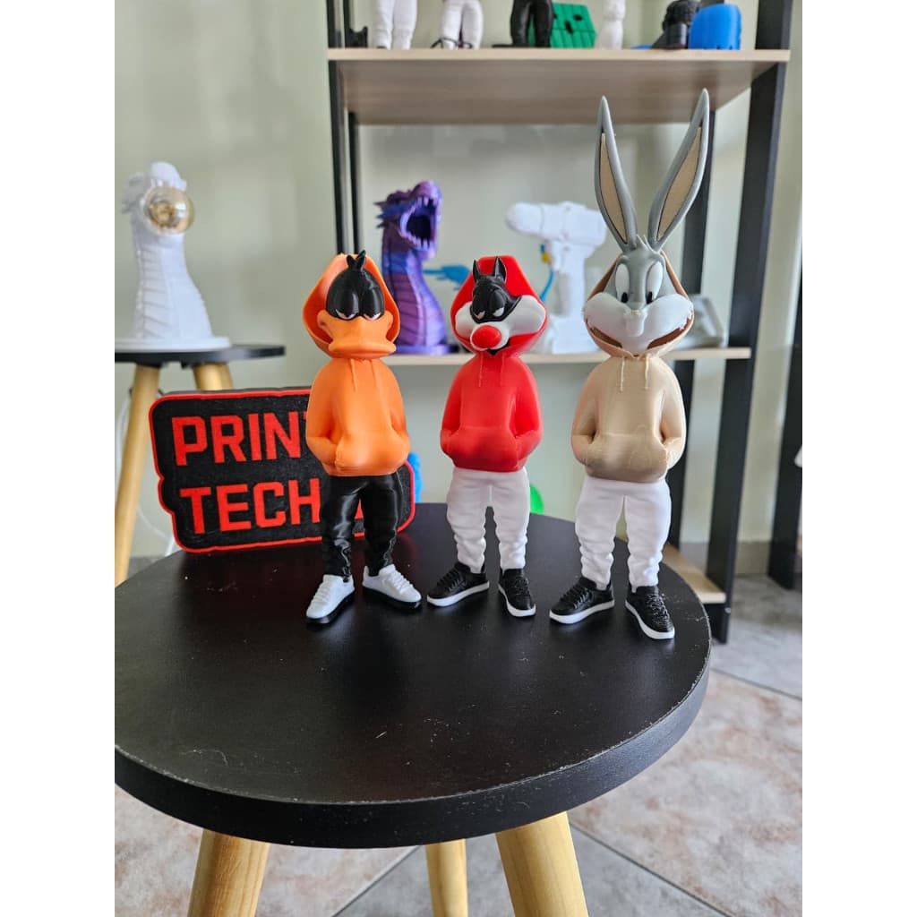 Boneco figure impressão 3D - Versão Mini - Pronta entrega