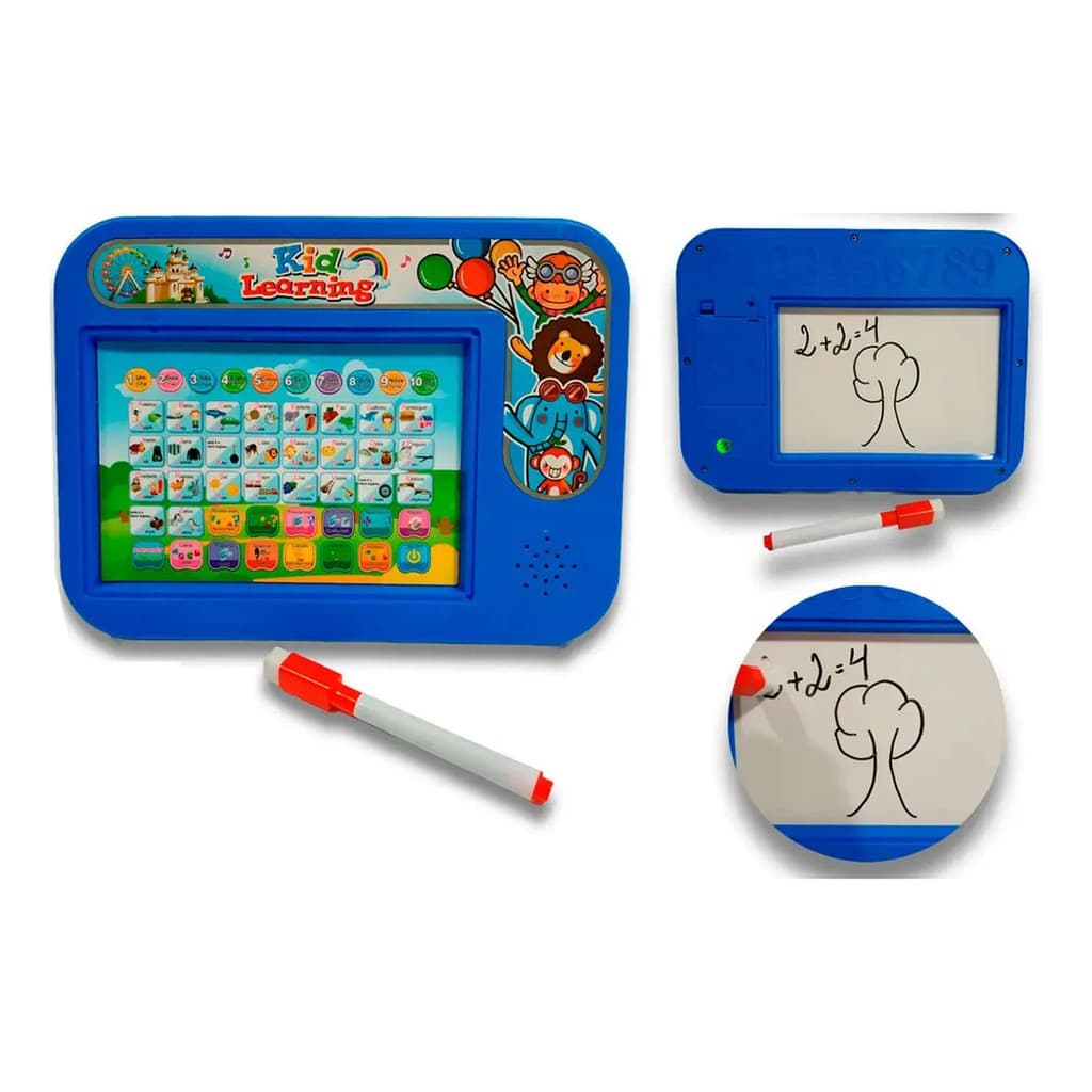 Tablet Lousa Mágica Infantil 2 em 1 Educativo para Aprendizado