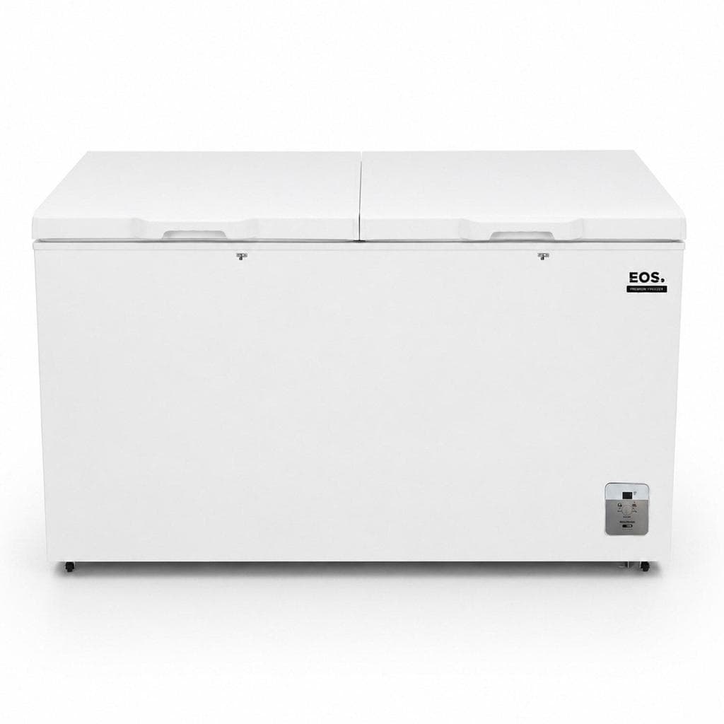 Freezer e Conservador Horizontal EOS 550 Litros Digital Tripla Ação Duas Portas Eco Inverter EFH565IDXX Bivolt