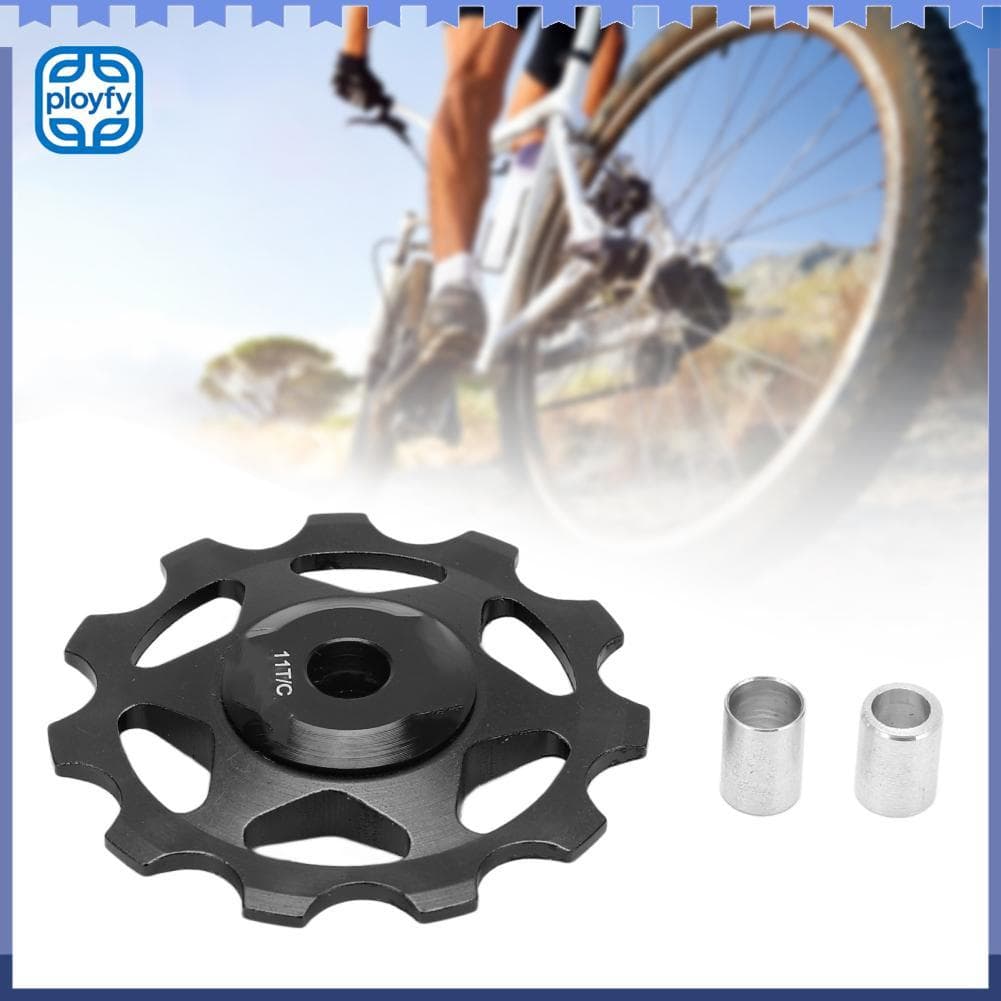Ployfy Alomejor Polia de rolo guia eficiente 11T roda de desviador traseiro para mountain bike estrada BMX liga de