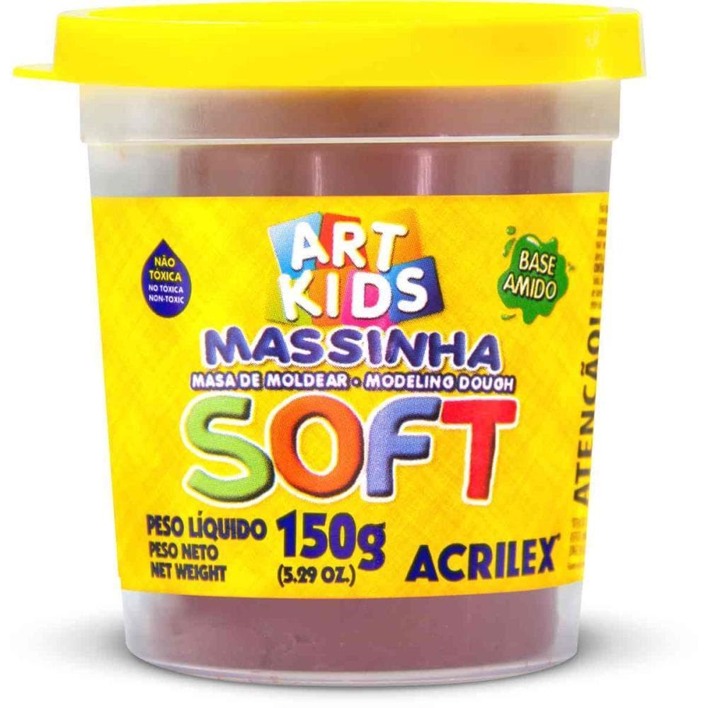 Massa para Modelar SOFT 150G.CHOCOLATE BS Amido