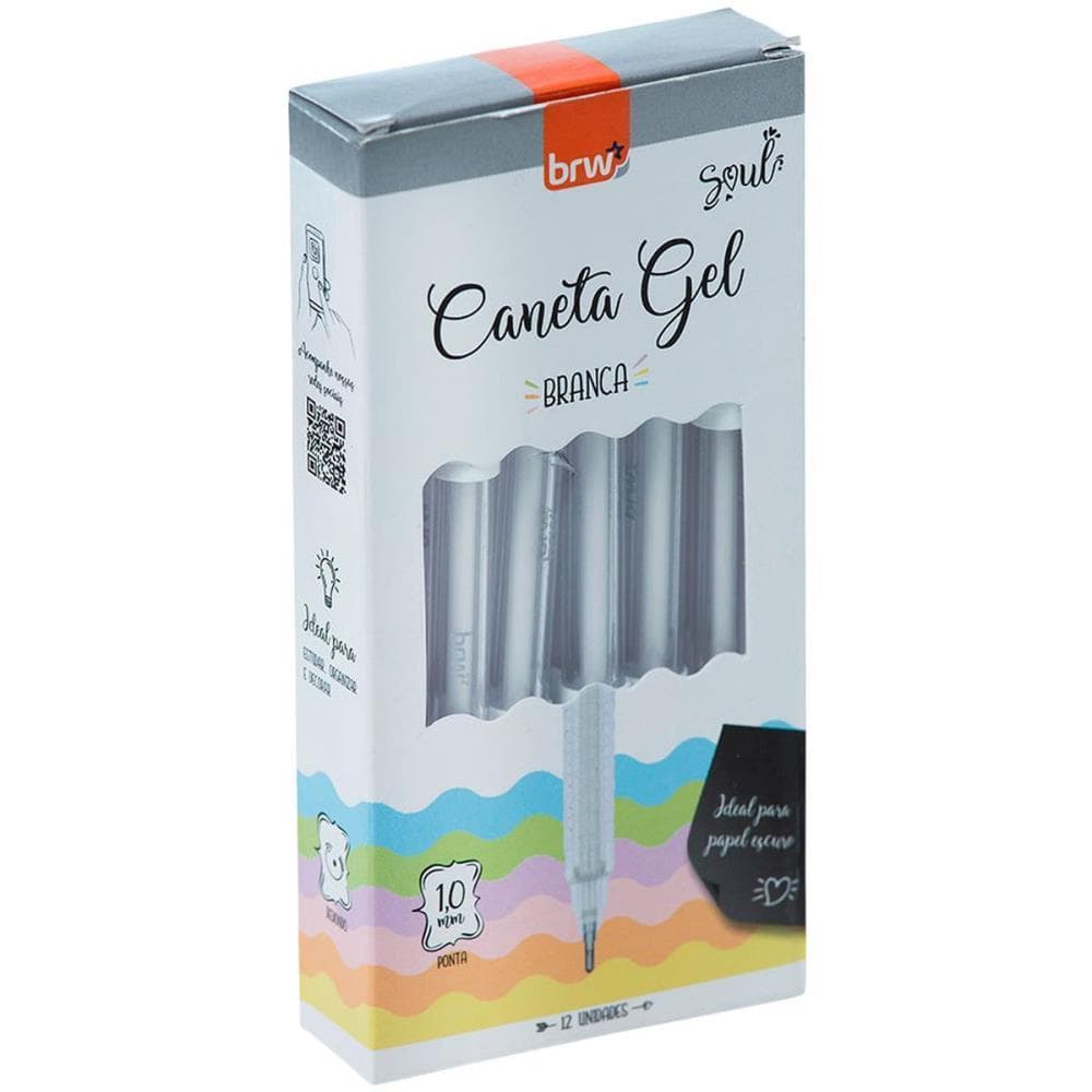 Caneta GEL 1.0MM Branca