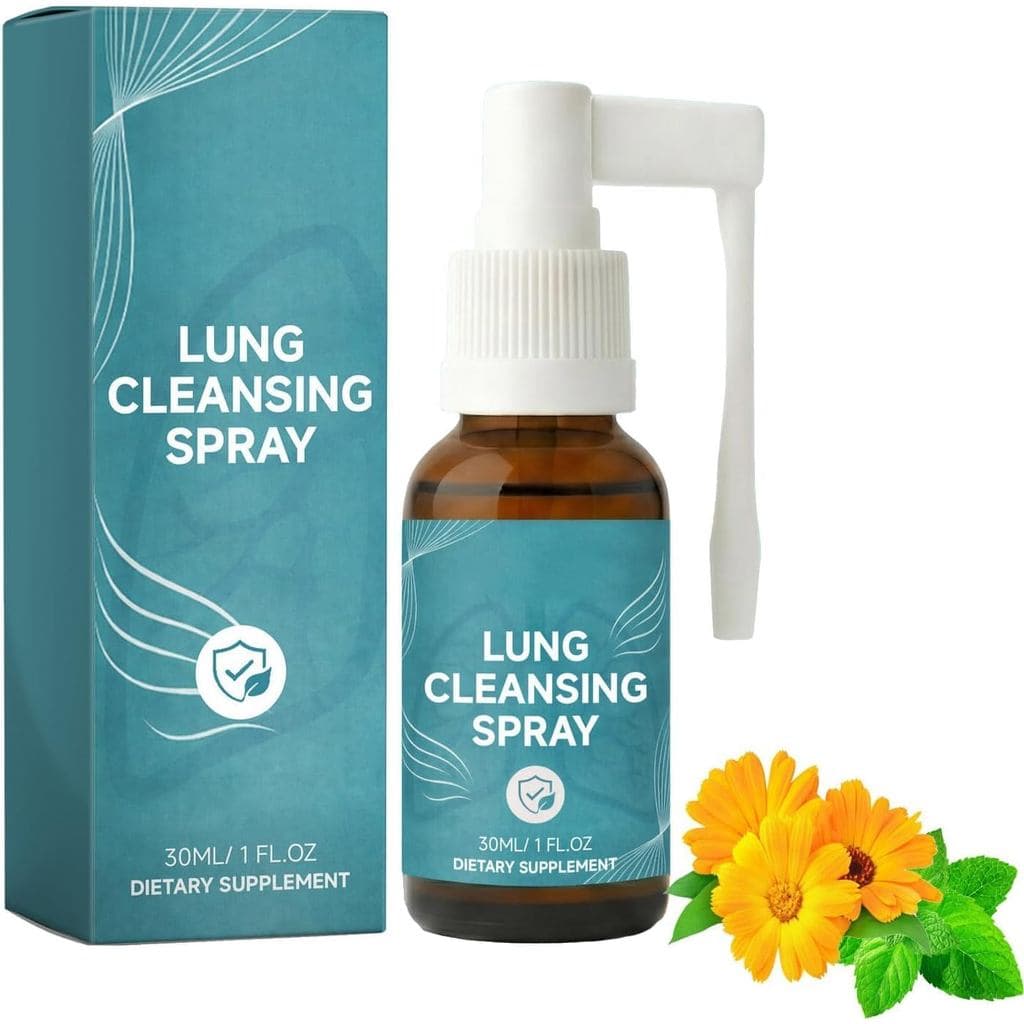 NaturaLungSpray,NaturaLungSpray,PulmoraLungleanse,HerbalLungleanseMist,Inaladores Pulmonares Herbais para Mulheres e Hom