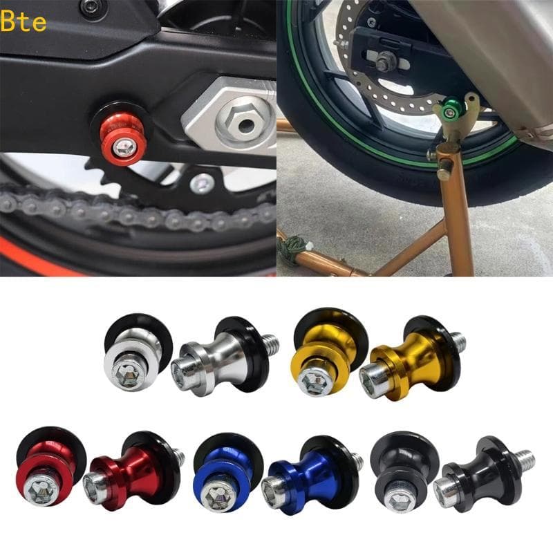 Bte Desempenho Da Motocicleta Realce Kickstand Pegs Alumínio Suporte Estacas Para Modificações Melhorar A Stabili