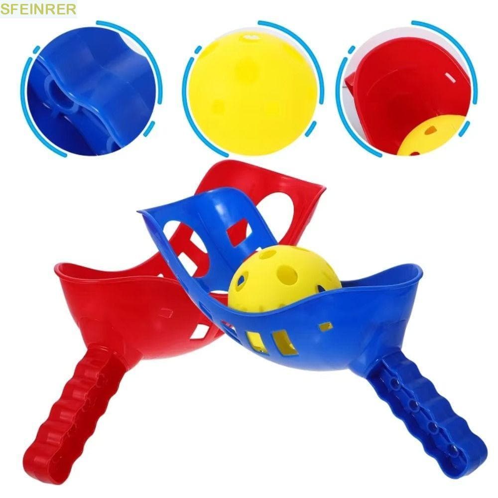 Conjunto De Jogos De Bola De Colher SFEINRER , Brinquedo Interativo De Bolas De Captura De Atividades De Jogo , Infantil