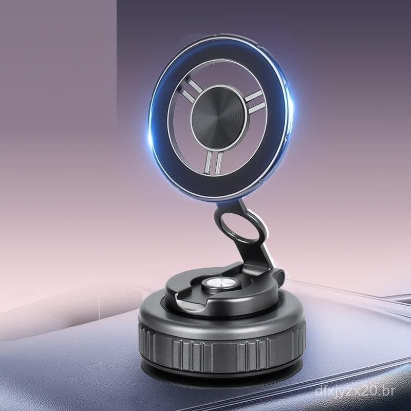 Magnético Dobrável para de Carro, Versão Atualizada com Ímã 360, adequado para telefones masculinos e f