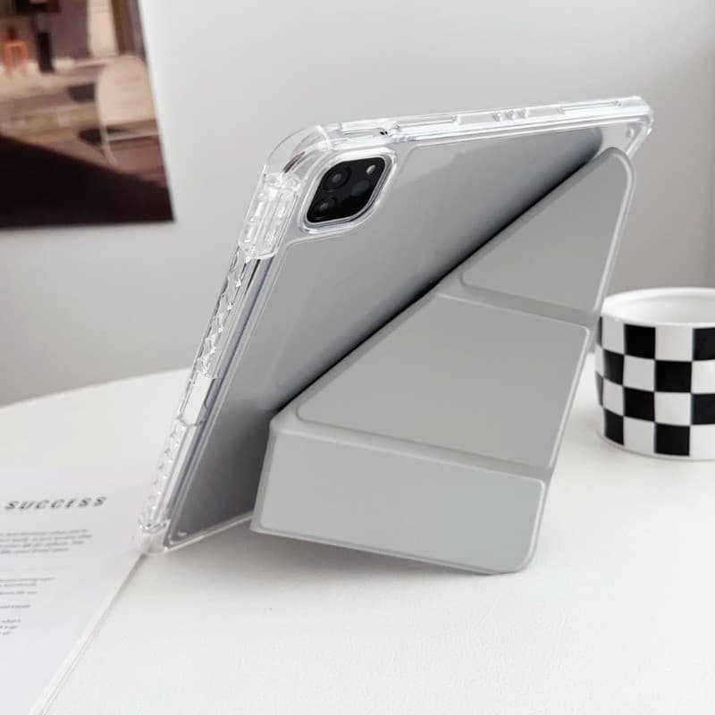 AD Capa iPad Y HD acrílica magnética compativel Ipad 7 8 9 AIR 3 10.2 10.5 POL 10 geração A16 com slot Ultra Resistente