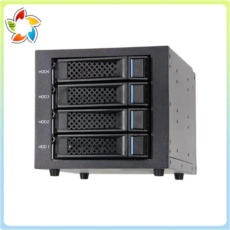 Gabinete De Disco Rígido Externo HDD De 4 Slots 3.5 " Armazenamento SSD Para U . 2