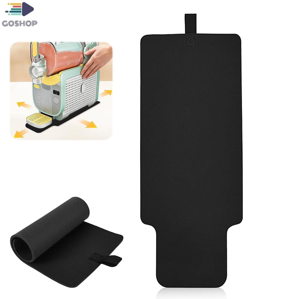 Almofada Deslizante Para Máquina FS605 , Borracha Antiderrapante , Fabricante De Bebidas Congeladas , Tapete De Aparelho