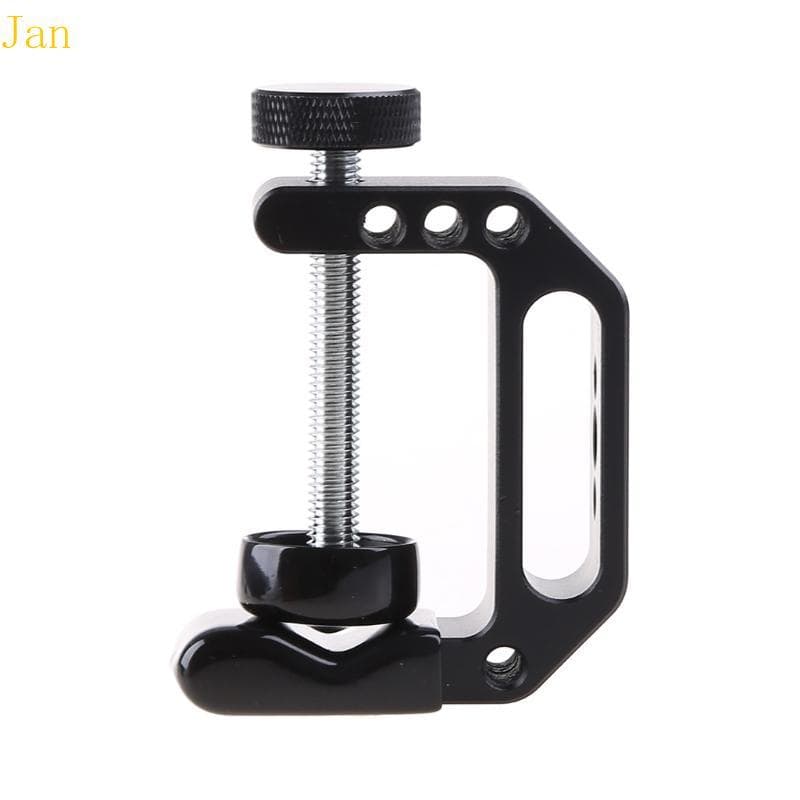 Jan Câmera C-Clamp Alumínio Metal Multifuncional Tpe Clip Suporte Montagem Haste Mesa