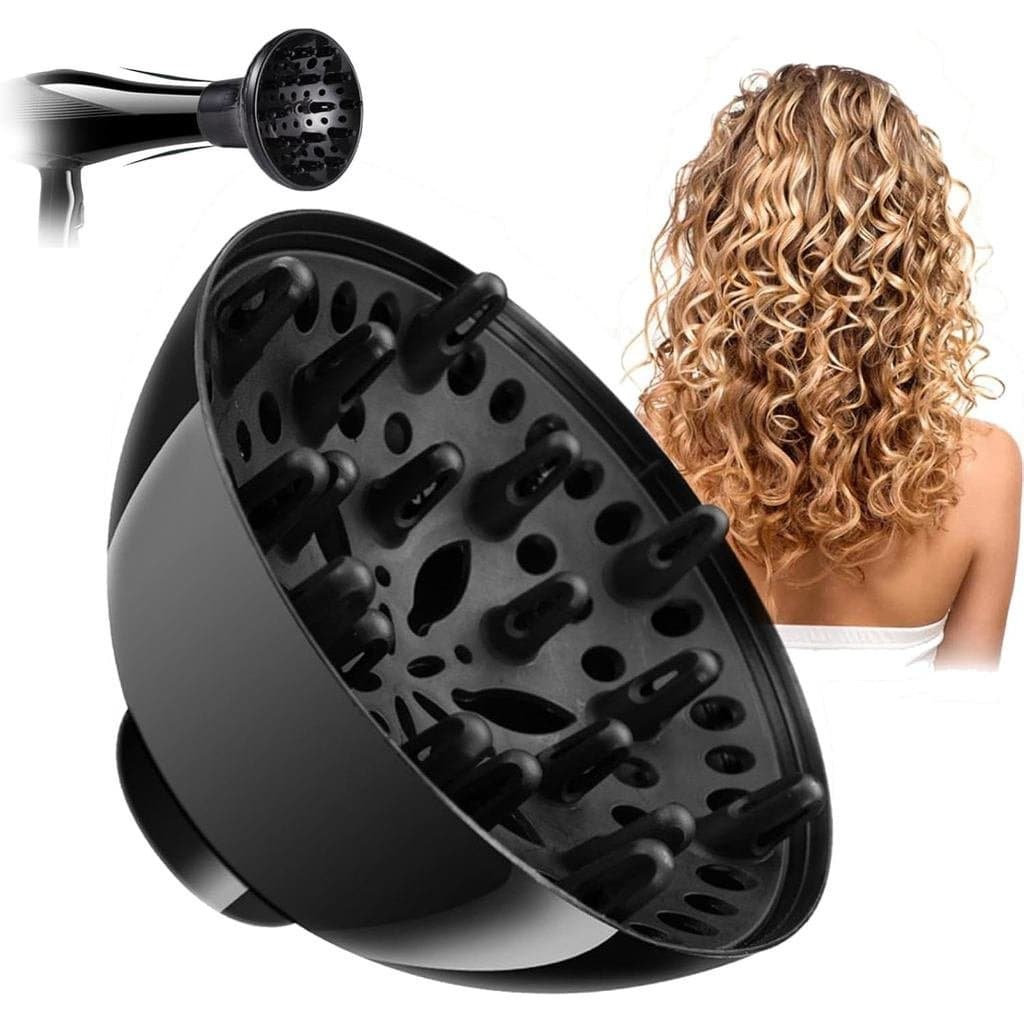 Difusor Universal para Cabelo, Acessório Difusor para Secador de Cabelo, Difusor Ajustável para Secador de Cabelo, Difus