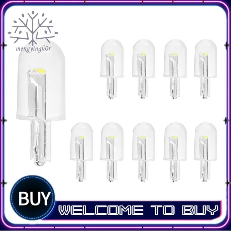 10 Pçs Carro LED T10 W5W COB Leitura Cúpula Lâmpada Marcador Luz Cunha Luzes Lâmpadas Da Placa De Licença 168 194 192 DC