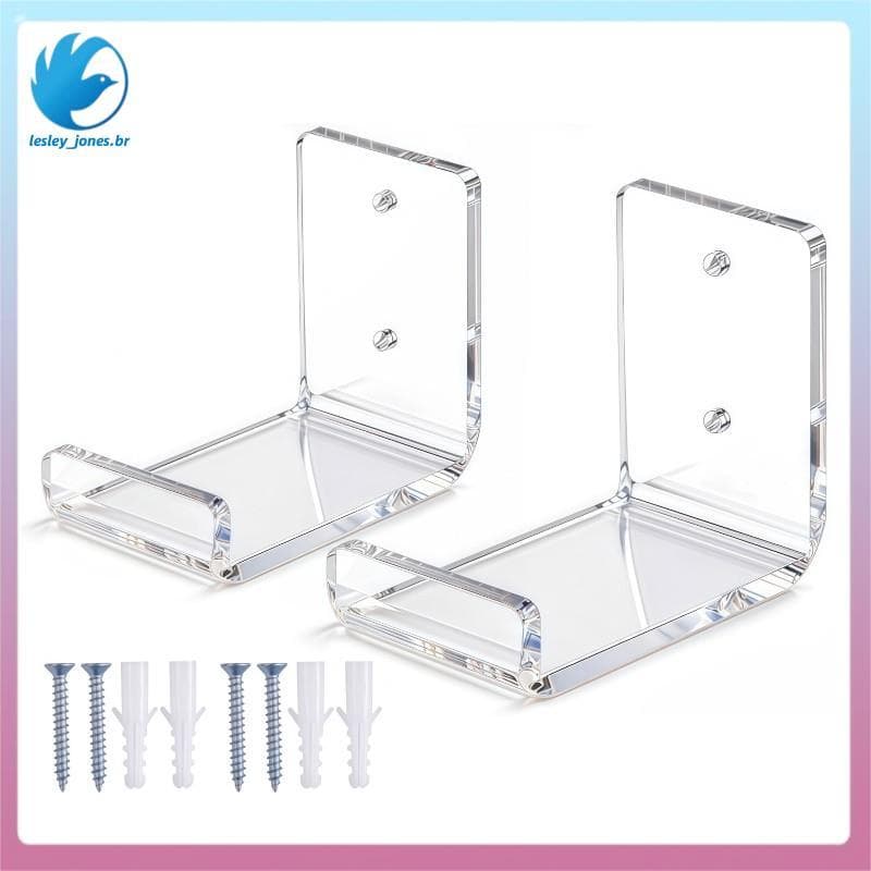 [lesley_jones.br] Rack De Exibição De Skate Suporte De Parede Para Montagem Fixa Armazenamento Flutuante Interno Skates