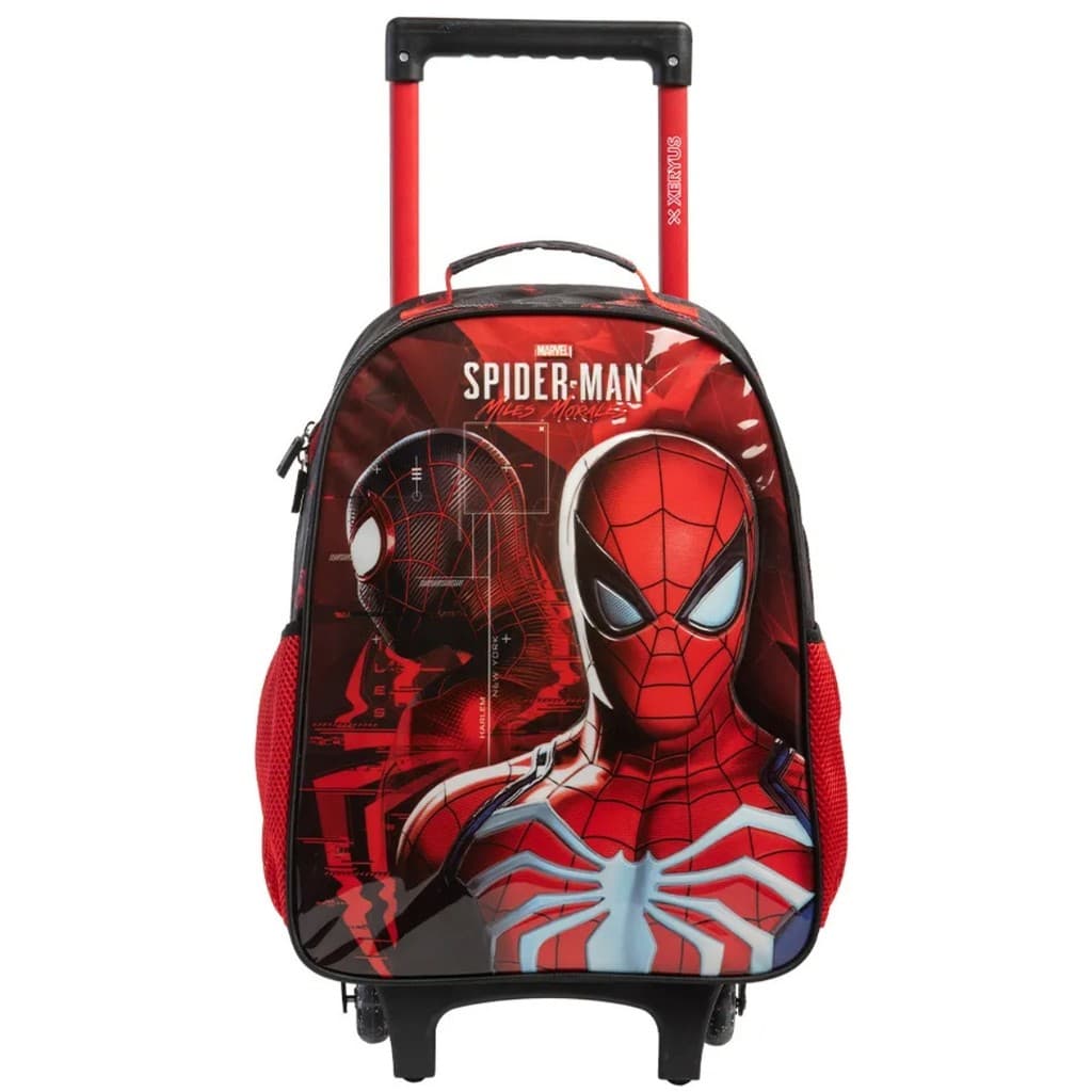Mochila Rodinha Infantil Escolar Pequena Creche Spiderman  Escolar Xeryus 14921