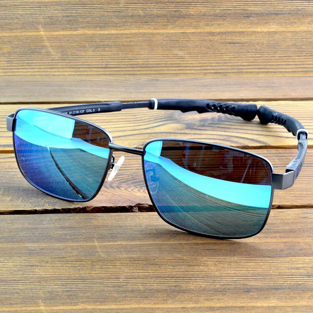 Clara Vida Esporte Ciclismo Pesca Céu Azul Espelho Óculos De Sol Masculino Polarizado UV400 UV100 % Magnético Perna Conj